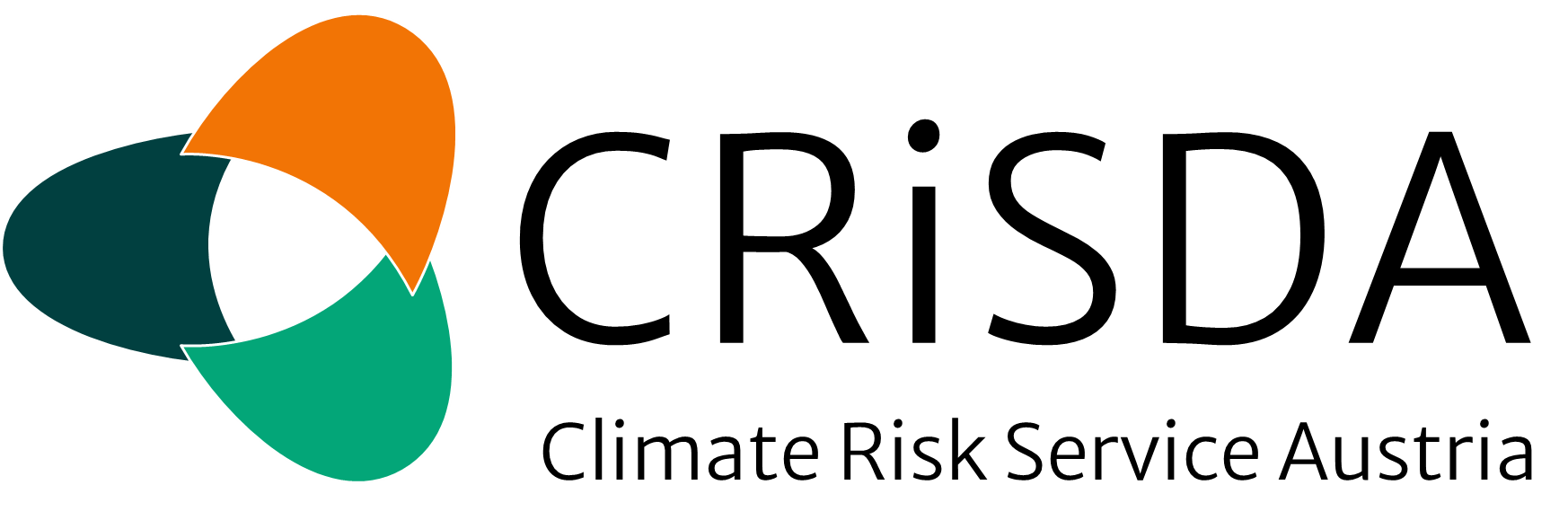 Logo: CRiSDA Climate Risk Service Austria